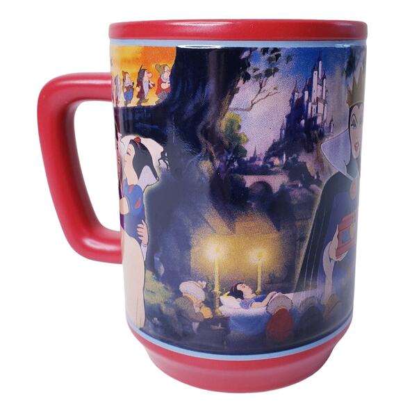 DISNEY STORE SNOW WHITE and the SEVEN DWARFS Movie Moments Ceramic Coffee Mug - Picture 4 of 11
